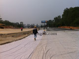 公路防渗布铺设